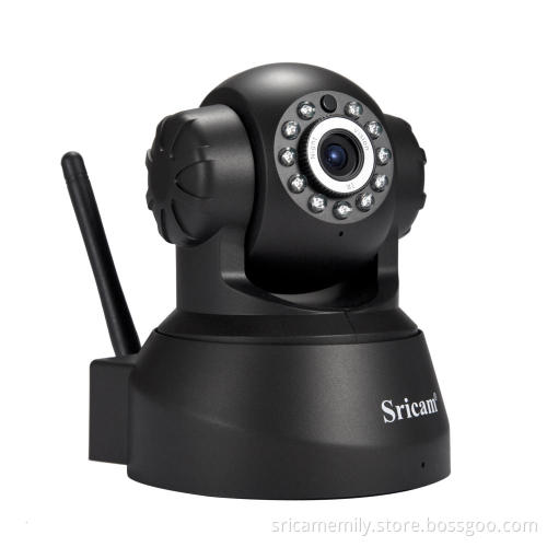Sricam SP012 1.0 MP Two Way Audio Indoor Pan Tilt Infrared Night Vision Wireless Wifi IP Camera